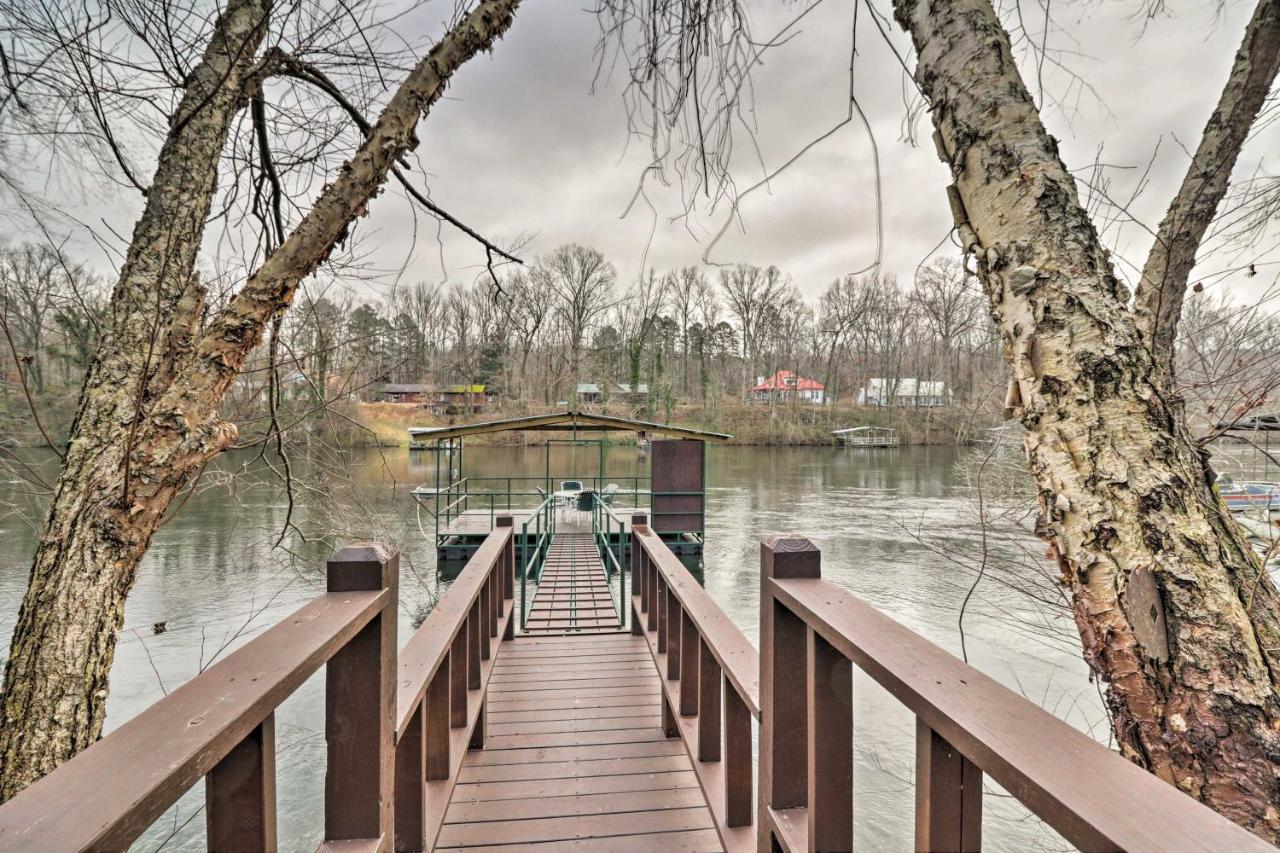Cozy Heber Springs Cabin With Deck And Dock! Экстерьер фото
