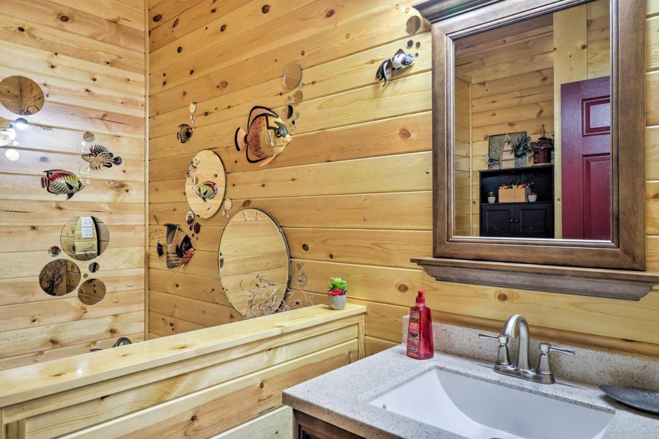 Cozy Heber Springs Cabin With Deck And Dock! Экстерьер фото